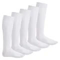 Produktbild: Herren & Damen Kniestrümpfe 5 Paar, Klassische Strümpfe aus Baumwolle  Everyd...