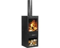 Produktbild: Grillkamin Holzkohlegrill Rosa Cook King 40 x 150 cm schwarz