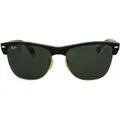Produktbild: Ray-Ban Oval Unisex Demi Shiny Schwarz Grün Sonnenbrille