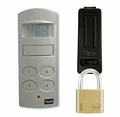 Produktbild: YALE Alarmanlage Set Keller Garage Vorhängeschloss + Überfalle + PIR Alarm Safe