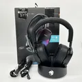 Produktbild: Roccat Syn Max Air – Kabelloses RGB-Gaming-Headset mit 3D-Audio und Dock