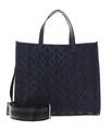 Produktbild: VALENTINO Punch Shopping Bag Shopper Tasche Blu dunkelblau