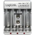 Produktbild: LogiLink Akku-Ladegerät (1 Stk., AA, AAA, 9V Block, Ladegerät ohne Akku) (PA0168)