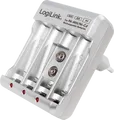 Produktbild: LOGILINK PA0168 - Steckerladegerät, NiCd, NiMh, 9V-Block