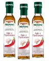 Produktbild: 3x Monini Natives Olivenöl Extra Knoblauch- und Chili-Pfeffer-Geschmack 250ml