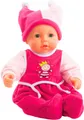 Produktbild: Bayer Babypuppe Hello Baby, 46 cm pink/rosa (3-tlg)