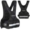 Produktbild: Gewichtsweste Weight Vest verstellbar 14.5 kg Gewicht Oxford Fitnessveste HMS