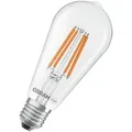 Produktbild: OSRAM LED Lampe LAMPS ENERGY CLASS A höchste Filament CLASSIC Edison 5W 827 Clear E27 Warmweiss 4058075839809