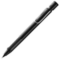 Produktbild: Lamy safari black Druckbleistift - klassicher Minenbleistift mit ergonomischem Griff & Gehäuse aus ASA-Kunststoff - Bleistift mit Feinstrichmine M 41 in Strichbreite 0,5 mm & Radiertip