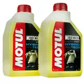 Produktbild: MOTUL MOTOCOOL EXPERT -37°C 2x1 Liter Motorrad Kühlerschutz gebrauchsfertig gelb
