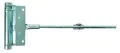 Produktbild: Alberts 417758 Tür- und Torschließer | selbstschließend | galvanisch blau verzinkt | Höhe 100 mm | Länge 242 mm