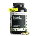Produktbild: Omega 3 Fischöl Kapseln NATURAL ELEMENTS