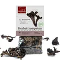 Produktbild: 20g Bio Herbsttrompeten – Getrocknete Pilze Vegan / Herbsttrompeten Getrocknet | Pilze Wohlrab
