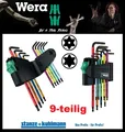 Produktbild: WERA TORX® Winkelschraubendrehersatz 967 SPKL 9-teilig T8 - T40 mit Bohrung