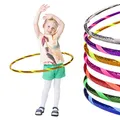 Produktbild: Glamour Kinder Hula Hoop Reifen Ø60cm, Gelb-Gelb