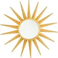 Produktbild: Beliani - Wandspiegel Gold Ø 60 Cm Gold Sonnenoptik Elegant Modern