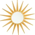 Produktbild: BELIANI Wandspiegel Gold ø 60 cm Gold Sonnenoptik Elegant Modern - Gold