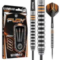 Produktbild: WINMAU Fury 22 Gramm Profi Wolfram Steeltip Dartpfeile Set mit Flights und Schäfte