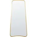 Produktbild: Wandspiegel LEVET 58 cm 122 cm Metall Gold