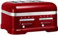 Produktbild: KitchenAid Toaster Artisan 5KMT4205ECA LIEBESAPFEL-ROT, 4 kurze Schlitze, für 4 Scheiben, 2500 W, mit Sandwichzange