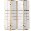 Produktbild: Homestyle4u Paravent, Braun, Holz, 176x175x2 cm, Wohnzimmer, Raumteiler & Paravents, Paravents
