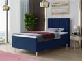 Produktbild: Sofnet Boxbett Gold Mini (mit Bettkasten, Bonell-Matratze und Topper), Einzelbett, Polsterbett, Boxspringbett, Kinderbett, Gold Füße