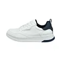 Produktbild: bugatti Herren Low-Top Sneaker, Männer Halbschuhe, Wechselfußbett,schnürschuhe,schnürer,straßenschuhe,Strassenschuhe,weiß (2000),40 EU / 6 UK