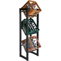 Produktbild: Quick-star - Getränkekistenregal 39x30x140cm Für 3 Kästen Getränkekistenhalter Standregal