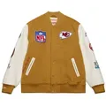 Produktbild: Mitchell & Ness Winterjacke Varsity DUSTED Kansas City Chiefs braun XL