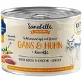 Produktbild: Sanabelle mit Gans & Huhn | 6 x 180g Katzenfutter nass