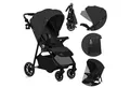Produktbild: lionelo Kombi-Kinderwagen EMMA ONE, (Set), Wartungsfreie Räder/Einhand-Faltmechanismus/XXL-Verdeck