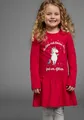 Produktbild: KIDSWORLD Jerseykleid Einhorn festliche Anlässe, kniefreie Länge, aus Baumwollmischung