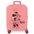 Produktbild: Disney Minnie Happiness Koralle Kabinenkoffer 40 x 55 x 20 cm starres ABS integrierter TSA-Verschluss 37 l 2,74 kg 4 Doppelrollen Handgepäck