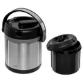 Produktbild: Emsa Isolier-Speisegefäß Edelstahl Schwarz 1,2L Warmhaltebehälter 6h heiß, 12h