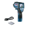 Produktbild: Bosch Professional Infrarot-Thermometer GIS 1000 C (mit App-Funktion, Temperaturbereich: –40 °C bis 1000 °C, 4x AA-Batterie, im Karton)