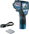 Produktbild: Bosch Professional Thermodetektor GIS 1000 C | Temperatur- & Feuchtemessgerät | Bluetooth | Kamera | inkl. Batterien