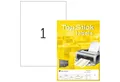 Produktbild: TopStick Etiketten TopStick 8720 Etiketten - 210 x 297 mm - weiß - 100 Stück