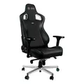 Produktbild: noblechairs Epic Gaming-Stuhl - Mercedes-AMG Petronas F1 Team Edition, ergonomischer Premium-Bürostuhl mit Hybrid-Kunstleder, Nacken- & Lordosekissen, schwarz/Petronas