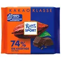 Produktbild: Ritter Sport Kakao Klasse 74% Die Kräftige aus Peru 12x 100g Tafel