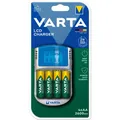 Produktbild: Varta LCD Charger 12V USB inkl. 4 Akkus 2600 mAh Mignon AA