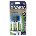 Produktbild: Varta 57070 LCD Charger inklusive 4 Mignon/AA 2500mAh