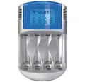 Produktbild: VARTA LCD Charger inkl. 4x5716 & 12V & USB 57070201451 Rundzellen-Lader (Akku-Defekt Erkennung, Erhaltungsladung, Grafische Anzeige)