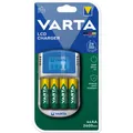 Produktbild: Varta 57070201451 LCD Charger inkl. 4x 5716 & 12 V Batterie Ladegerät