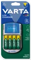 Produktbild: Varta LCD Charger Ladegerät, 4 AA Batterien, 2600mAh - Akku B-Ware
