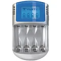 Produktbild: Varta LCD Charger 4x5716 & 12V & USB Rundzellen-Ladegerät NiMH Micro (AAA),