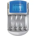 Produktbild: Varta LCD Charger 4x5716 & 12V & USB Rundzellen-Ladegerät NiMH Micro (AAA),