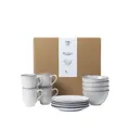 Produktbild: Broste Copenhagen Frühstücksset Nordic Sand steingut sand für 4 Personen 12-teilig