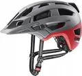 Produktbild: Fahrradhelm M 52-57cm Led Dunkelblau/rot Mtb