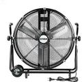 Produktbild: STIER Trommelventilator Bodenventilator, fahrbar, 330W, Ø600mm, Windmaschine, Industrieventilator, Hallenlüfter, Standventilator, Hallenkühlung,...