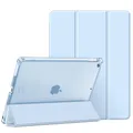 Produktbild: Fintie Hülle für iPad 9. Generation 2021/8. Gen 2020/7. Gen 2019 10.2 Zoll mit Stifthalter, ultradünne leichte Schutzhülle mit transparenter Rückseite und Auto Schlaf/Wach Funktion, Hellblau